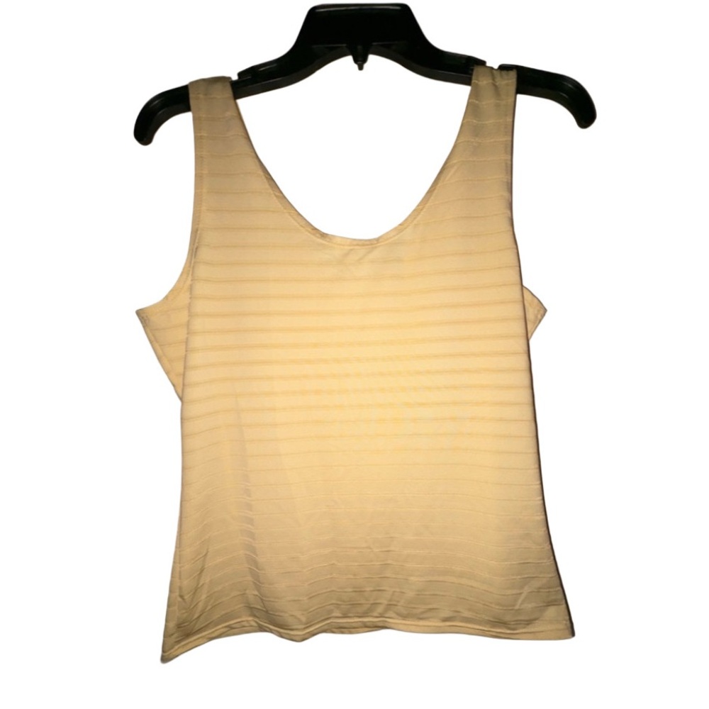Vintage Yellow Escapades top size medium